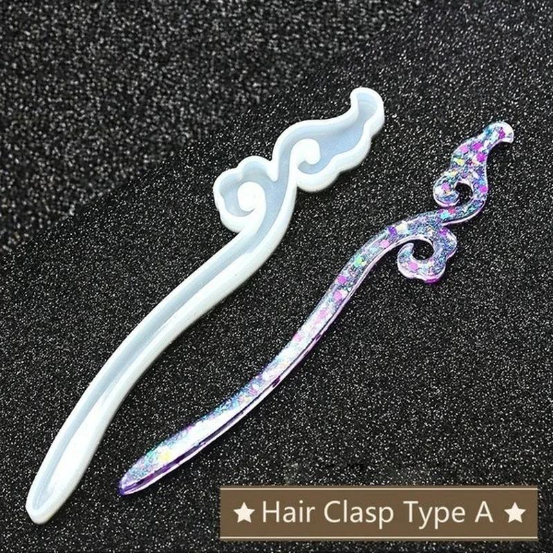 New Transparent Hairpin Silico - Resin Art Jewelry Kit recension och pris