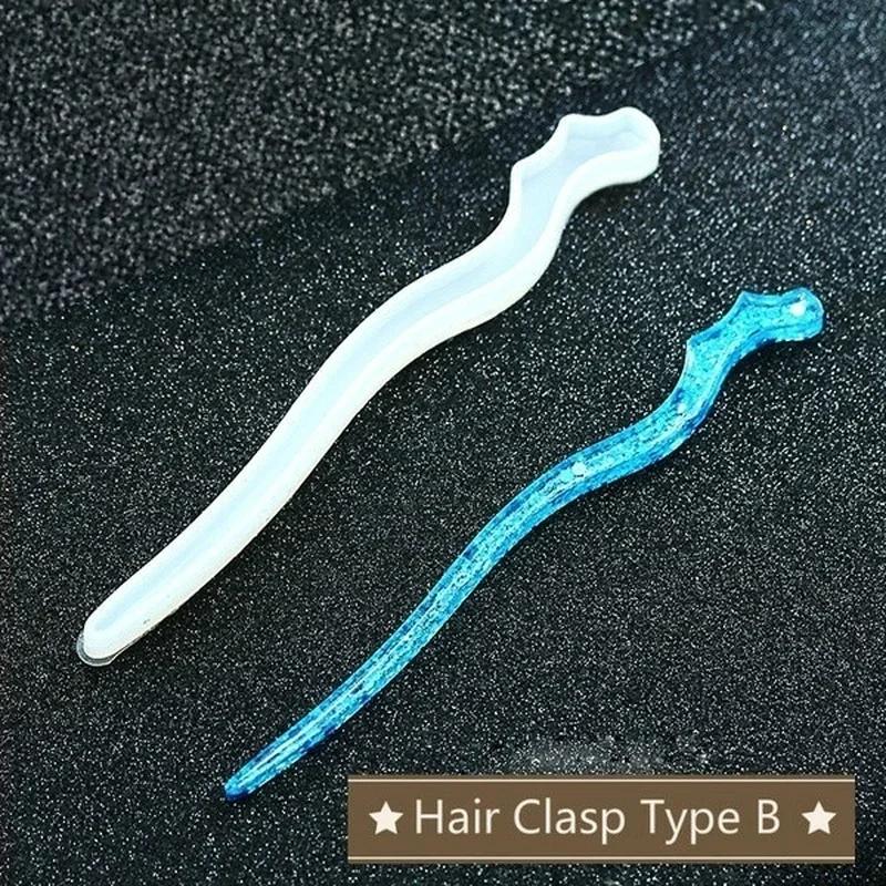 New Transparent Hairpin Silico - Resin Art Jewelry Kit recension och pris