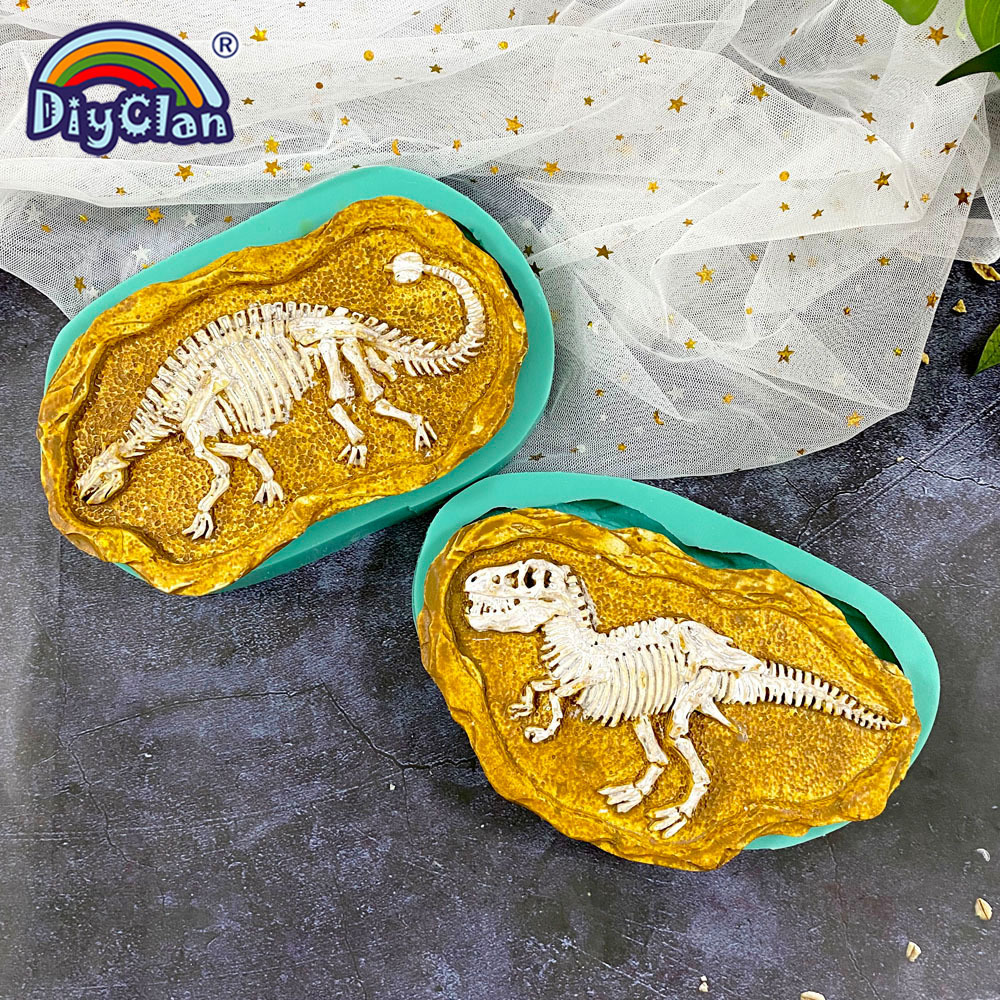 Dinosaur Skeleton Specimen Sil - Resin Art Mould recension och pris