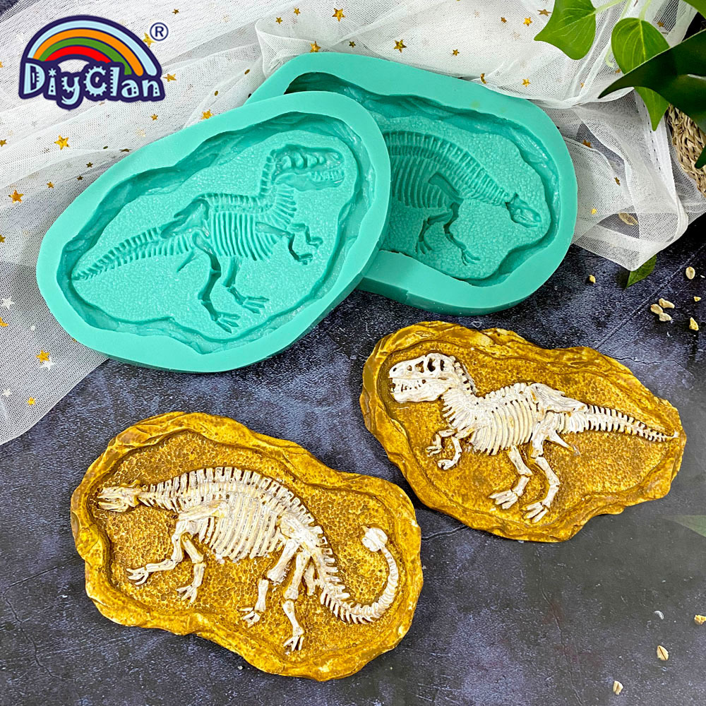 Dinosaur Skeleton Specimen Sil - Resin Art Mould recension och pris