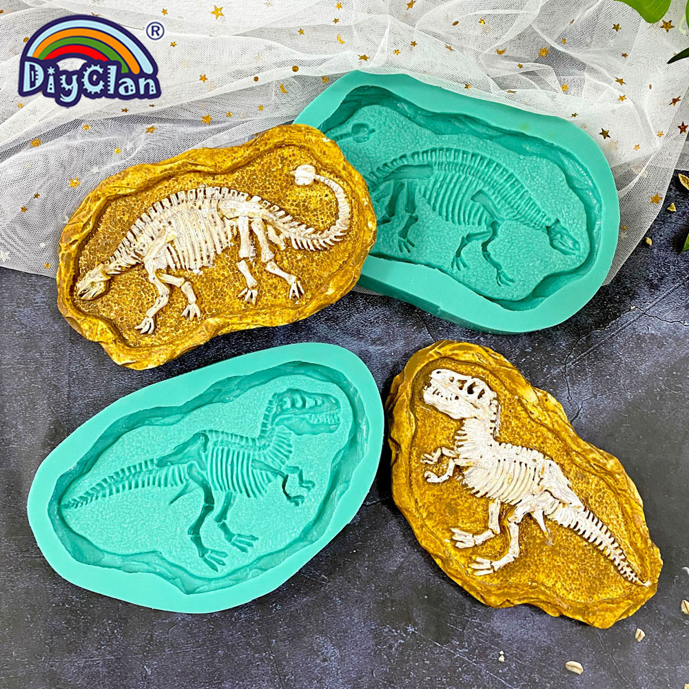 Dinosaur Skeleton Specimen Sil - Resin Art Mould recension och pris