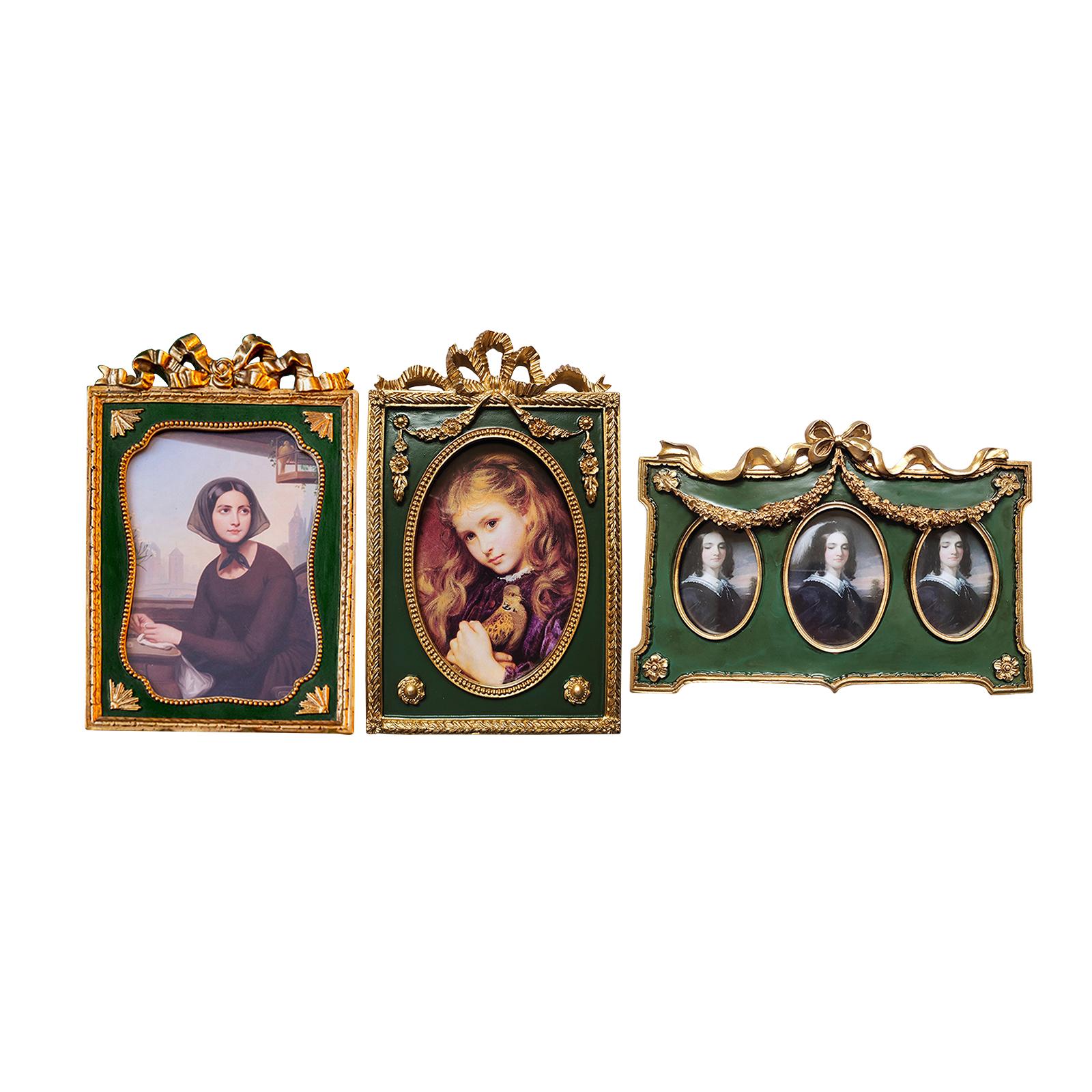 Antique Resin Photo Display Fr - Resin Art Hanging recension och pris