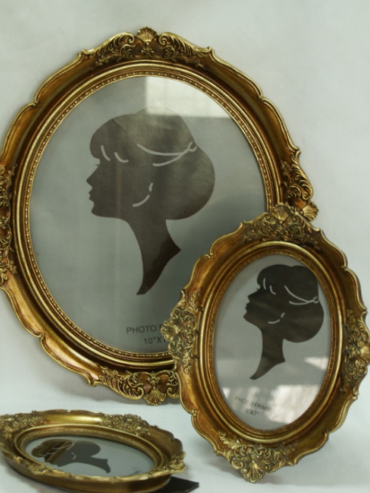 Oval Decoration Photo Frame Li - Resin Art Hanging recension och pris