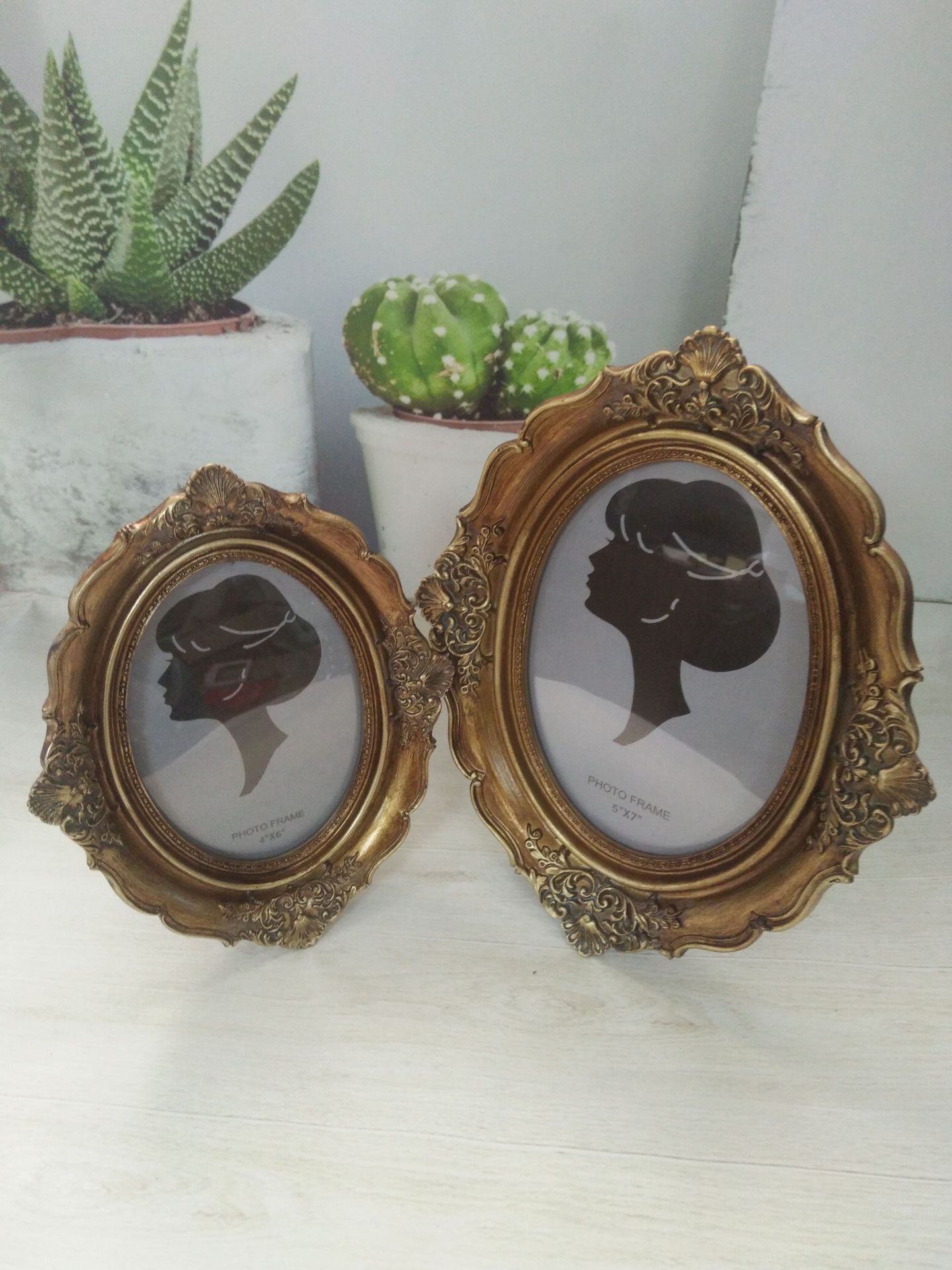 Oval Decoration Photo Frame Li - Resin Art Hanging recension och pris
