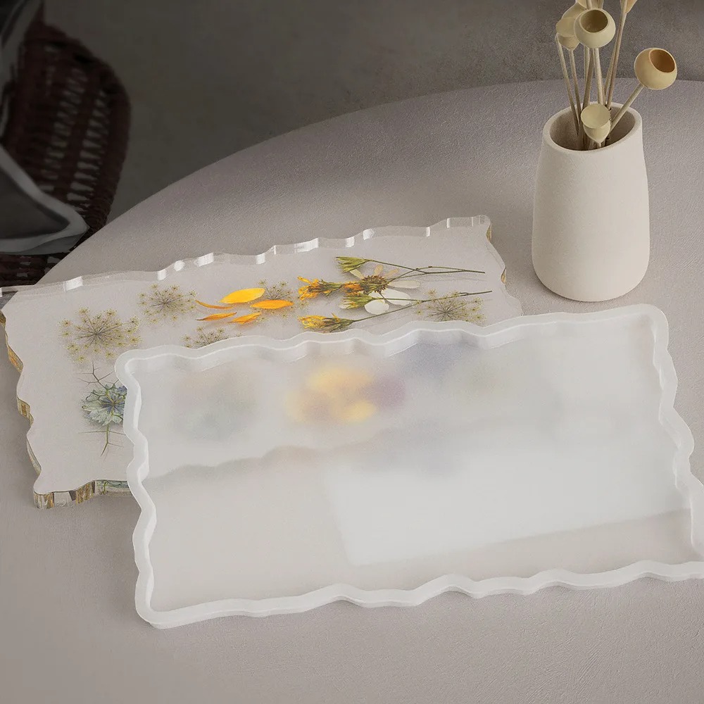 Tray Epoxy Resin Silicone Mold - Resin Art Mould recension och pris
