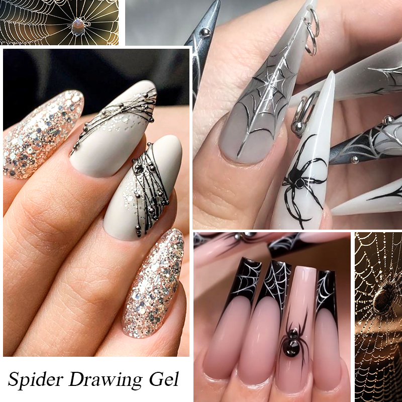 MEET ACROSS 5ml Spider Drawing - Resin Art All recension och pris
