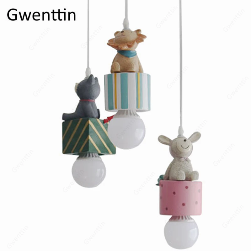 Animal Pendant Lamp Rabbit Lio - Resin Art Hanging recension och pris