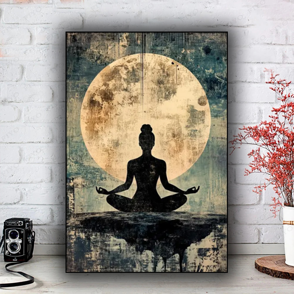 Woman meditation diy Diamond P - Resin Art Studio recension och pris