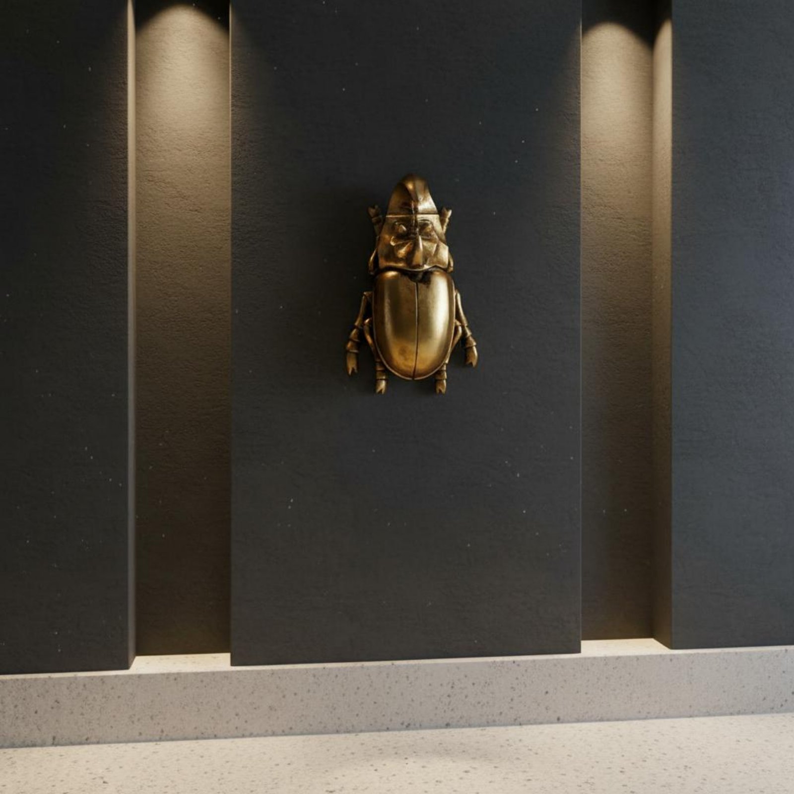 Rhinoceros Beetle Wall Hanging - Resin Art Hanging recension och pris