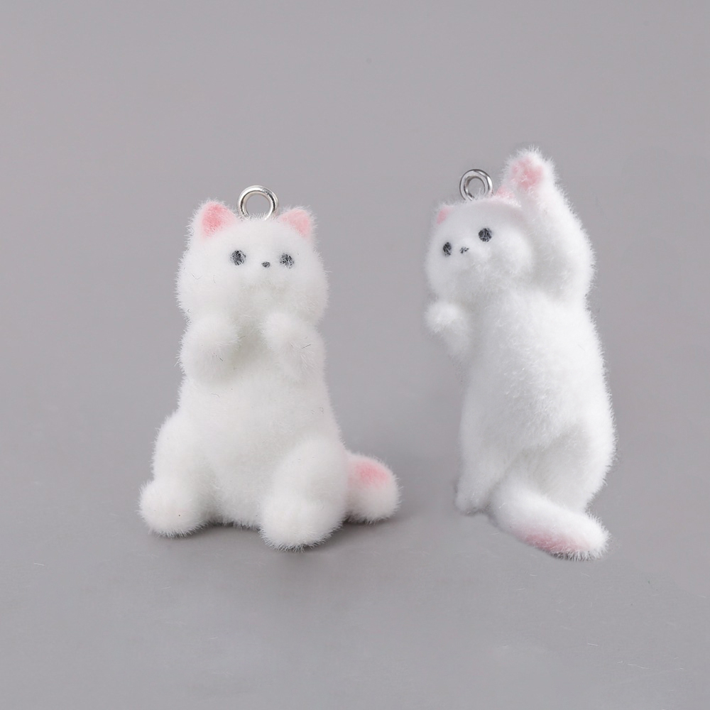 2pcs Flocking Little Cat Resin - Resin Art Jewelry Kit recension och pris