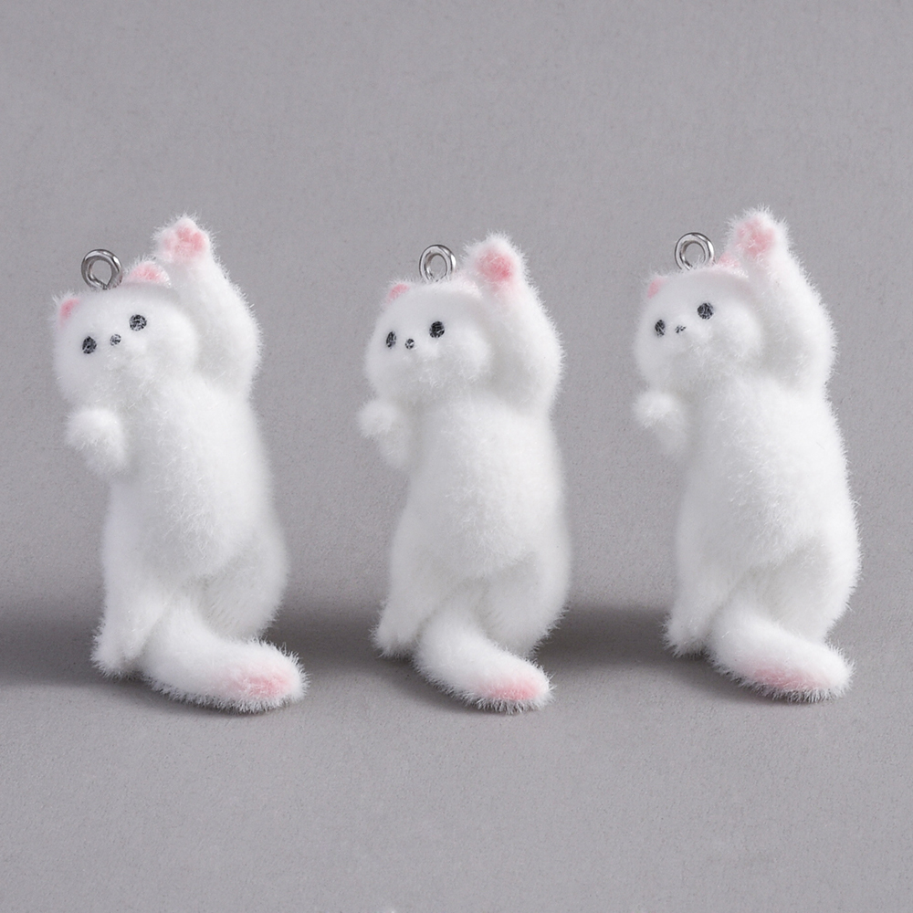 2pcs Flocking Little Cat Resin - Resin Art Jewelry Kit recension och pris