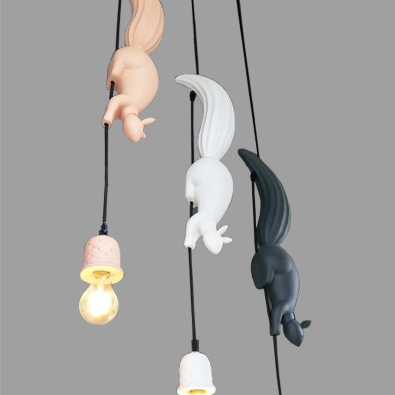 Nordic Creative Animal Squirre - Resin Art Hanging recension och pris