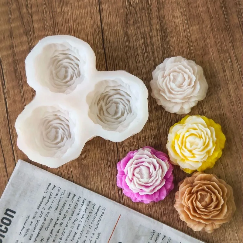 Peony Flower Candle Silicone M - Resin Art Mould recension och pris