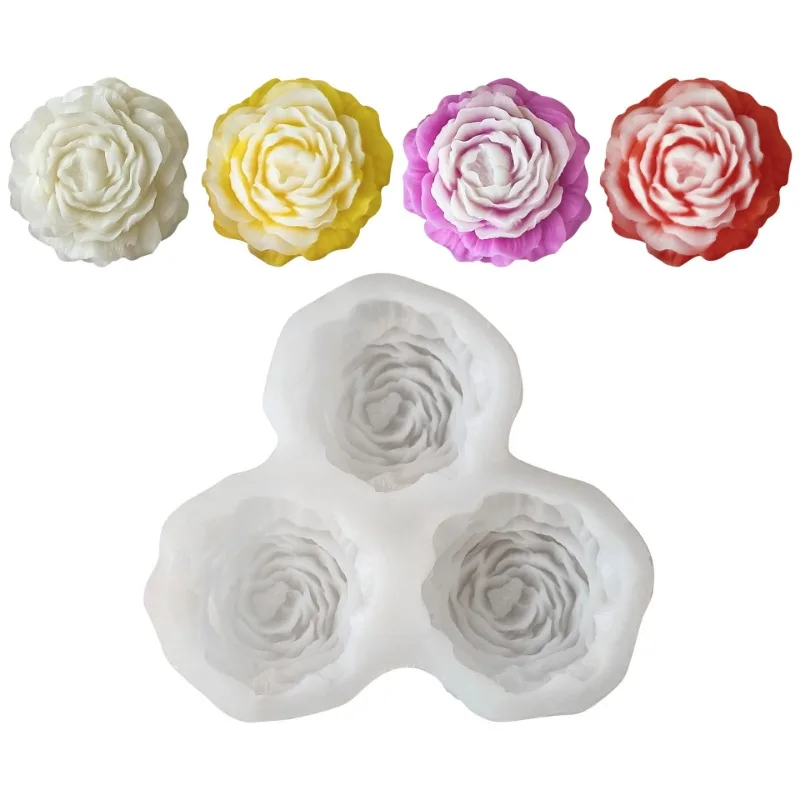 Peony Flower Candle Silicone M - Resin Art Mould recension och pris