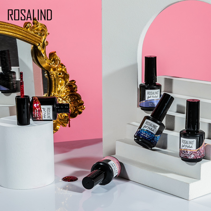 ROSALIND 15ML Glitter Nail Gel - Resin Art All recension och pris
